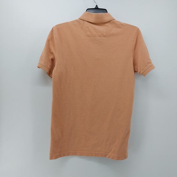 Banana Republic Orange Polo Shirt Mens Logo Mammoth Sz Small - Picture 10 of 16